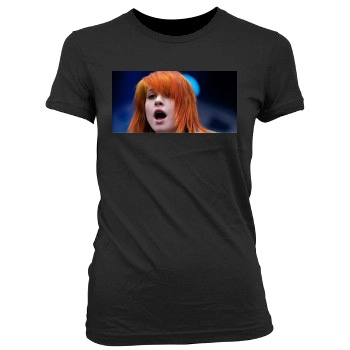 Paramore Women's Junior Cut Crewneck T-Shirt