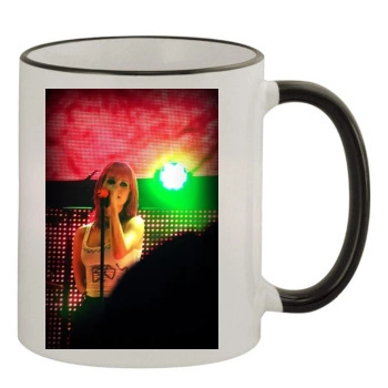 Paramore 11oz Colored Rim & Handle Mug