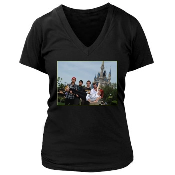 Paramore Women's Deep V-Neck TShirt