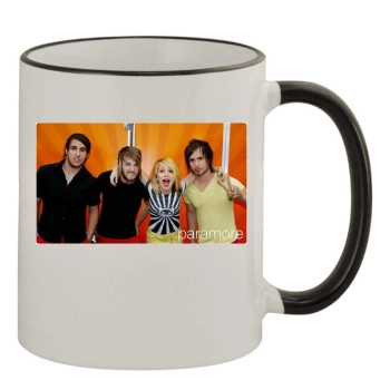 Paramore 11oz Colored Rim & Handle Mug