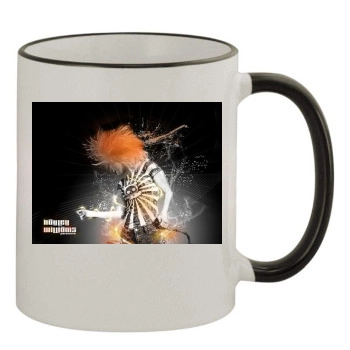 Paramore 11oz Colored Rim & Handle Mug