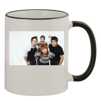 Paramore 11oz Colored Rim & Handle Mug