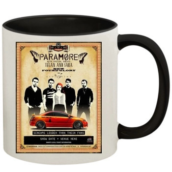 Paramore 11oz Colored Inner & Handle Mug