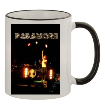 Paramore 11oz Colored Rim & Handle Mug