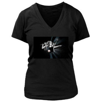 Paramore Women's Deep V-Neck TShirt