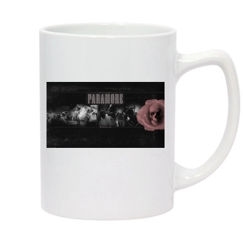 Paramore 14oz White Statesman Mug