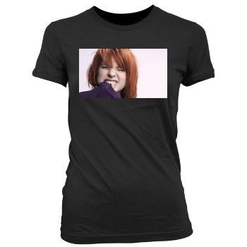 Paramore Women's Junior Cut Crewneck T-Shirt