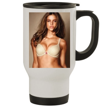 Barbara Palvin Stainless Steel Travel Mug