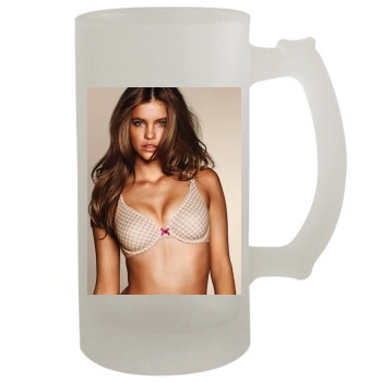 Barbara Palvin 16oz Frosted Beer Stein