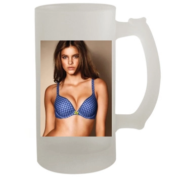 Barbara Palvin 16oz Frosted Beer Stein