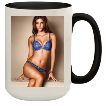 Barbara Palvin 15oz Colored Inner & Handle Mug