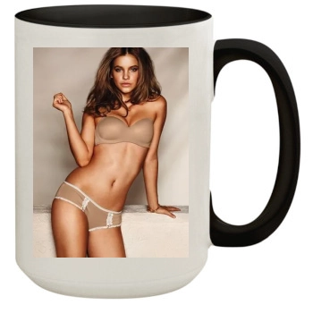 Barbara Palvin 15oz Colored Inner & Handle Mug