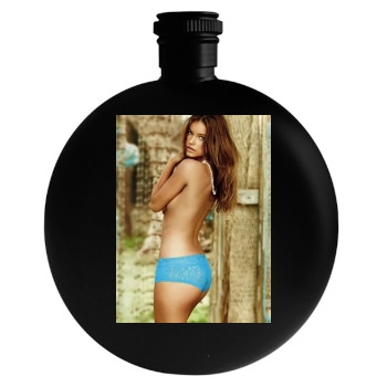 Barbara Palvin Round Flask