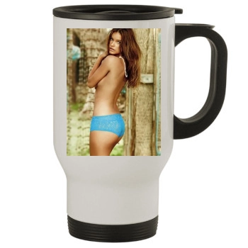 Barbara Palvin Stainless Steel Travel Mug