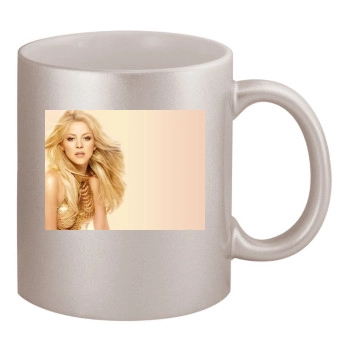 Shakira 11oz Metallic Silver Mug