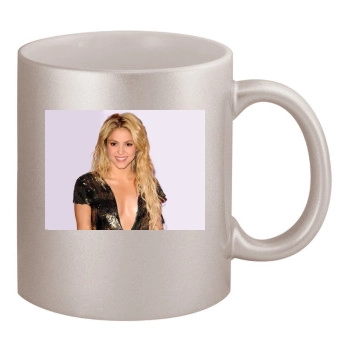 Shakira 11oz Metallic Silver Mug