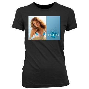 Shakira Women's Junior Cut Crewneck T-Shirt