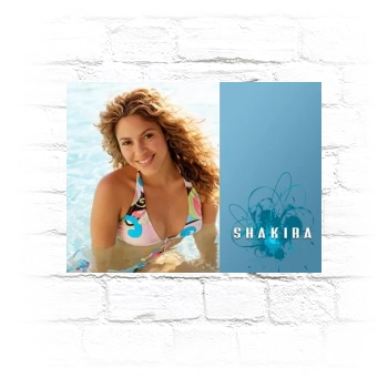 Shakira Metal Wall Art