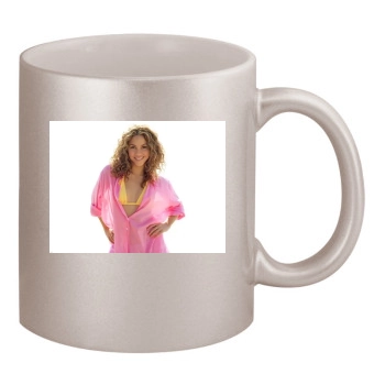 Shakira 11oz Metallic Silver Mug