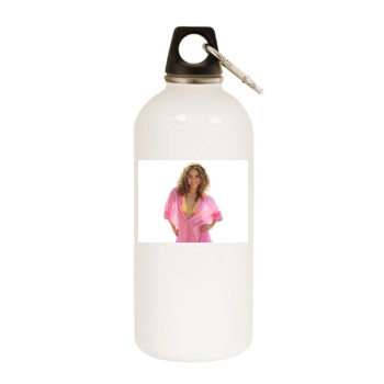 Shakira White Water Bottle With Carabiner