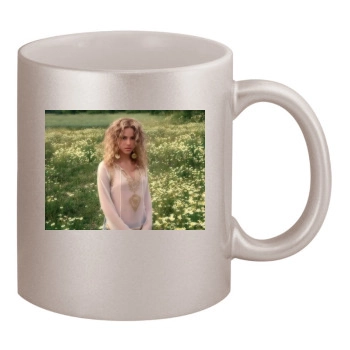 Shakira 11oz Metallic Silver Mug