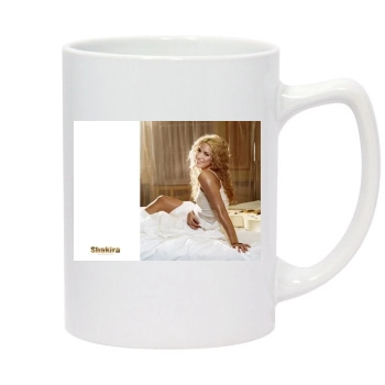 Shakira 14oz White Statesman Mug