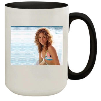 Shakira 15oz Colored Inner & Handle Mug