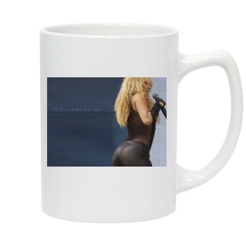 Shakira 14oz White Statesman Mug