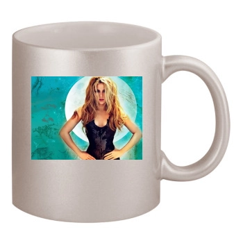 Shakira 11oz Metallic Silver Mug