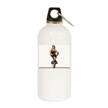 Shakira White Water Bottle With Carabiner