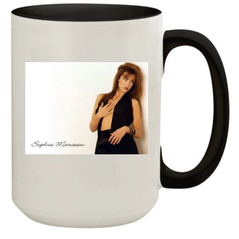 Sophie Marceau 15oz Colored Inner & Handle Mug