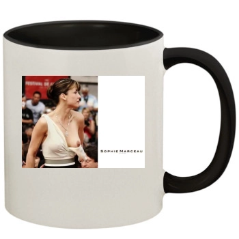 Sophie Marceau 11oz Colored Inner & Handle Mug