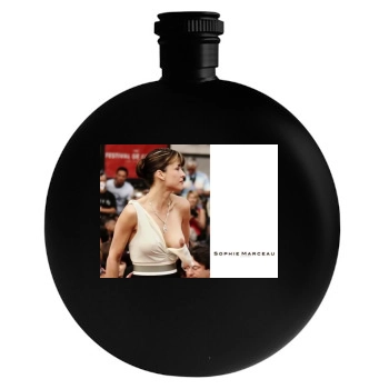 Sophie Marceau Round Flask