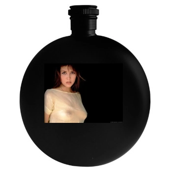 Sophie Marceau Round Flask