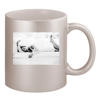 Bar Refaeli 11oz Metallic Silver Mug