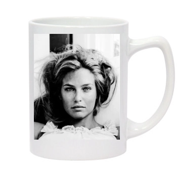 Bar Refaeli 14oz White Statesman Mug