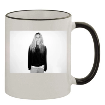 Bar Refaeli 11oz Colored Rim & Handle Mug