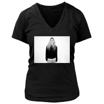 Bar Refaeli Women's Deep V-Neck TShirt