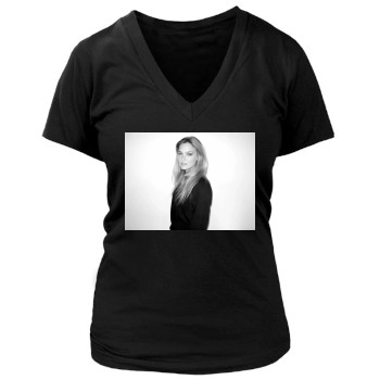 Bar Refaeli Women's Deep V-Neck TShirt