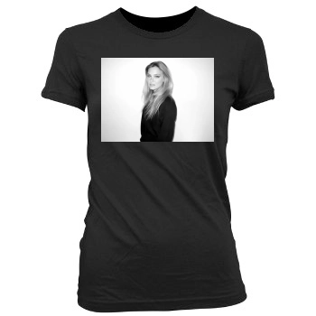 Bar Refaeli Women's Junior Cut Crewneck T-Shirt