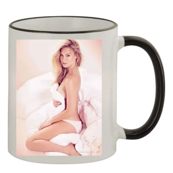 Bar Refaeli 11oz Colored Rim & Handle Mug