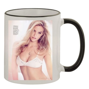 Bar Refaeli 11oz Colored Rim & Handle Mug