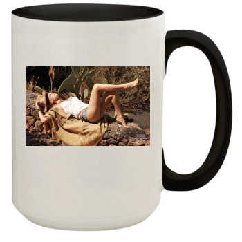 Bar Refaeli 15oz Colored Inner & Handle Mug