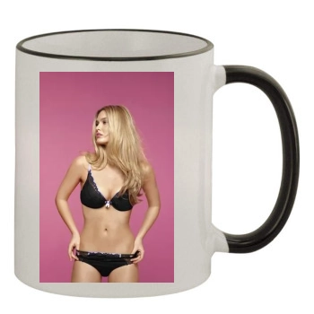 Bar Refaeli 11oz Colored Rim & Handle Mug