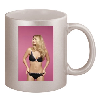 Bar Refaeli 11oz Metallic Silver Mug