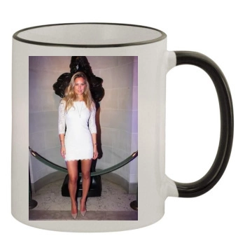 Bar Refaeli 11oz Colored Rim & Handle Mug