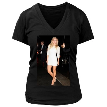 Bar Refaeli Women's Deep V-Neck TShirt