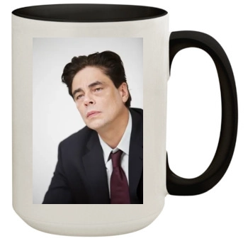 Benicio del Toro 15oz Colored Inner & Handle Mug