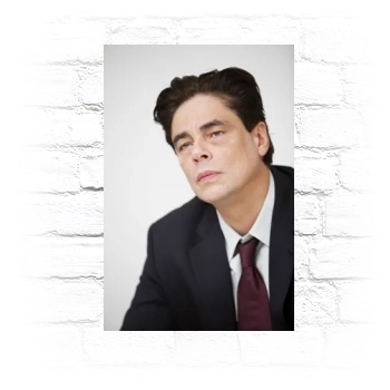 Benicio del Toro Metal Wall Art