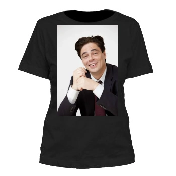 Benicio del Toro Women's Cut T-Shirt